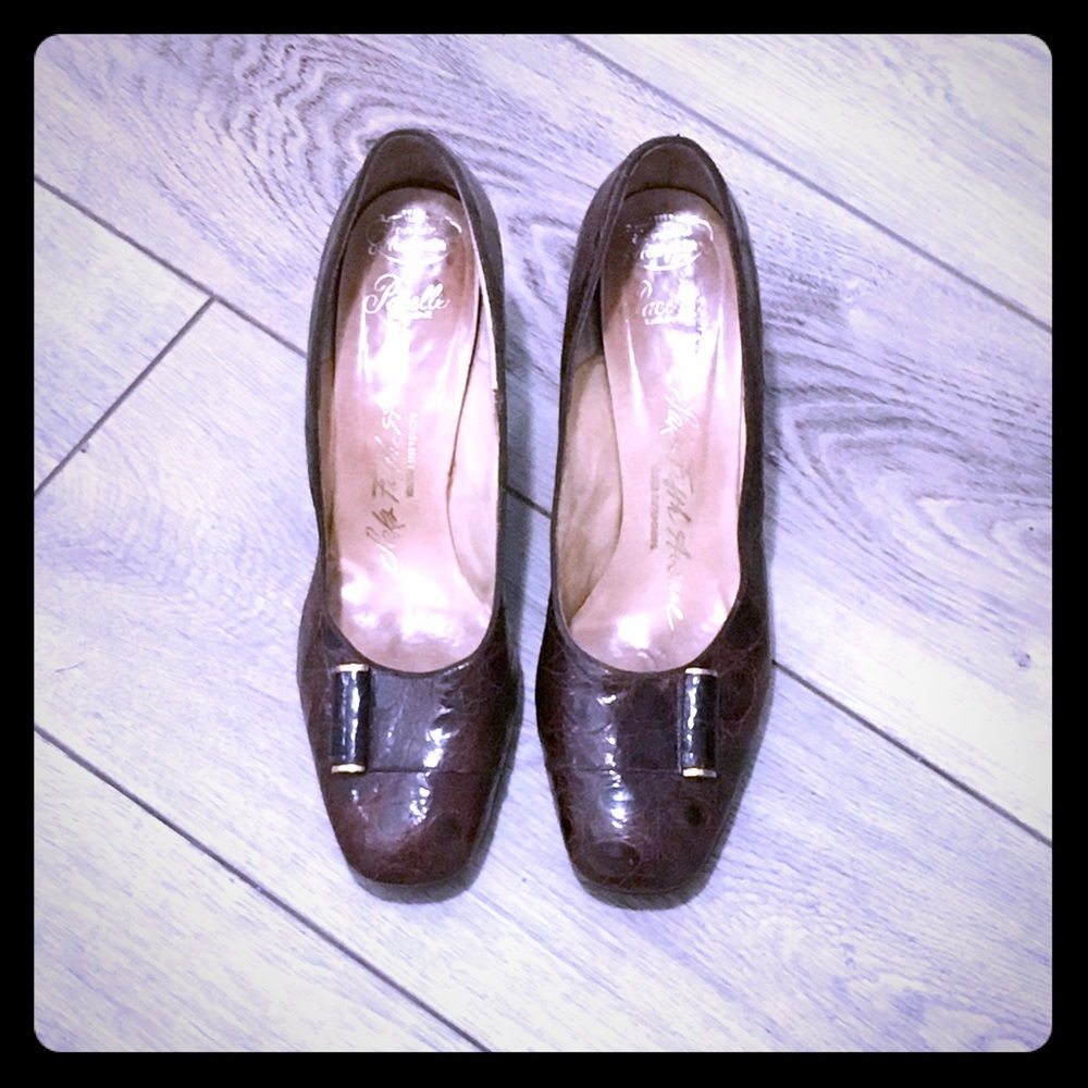 Genuine Alligator Pumps.